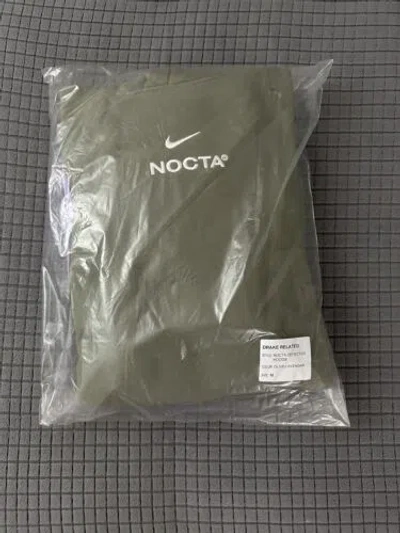 Pre-owned Nike X Nocta Defective Garments Drake Hoodie Olive Lavender - Size M