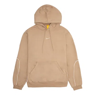 Nike X Nocta Drake Cardinal Stock Fleece Hoodie 'hemp' In Brown