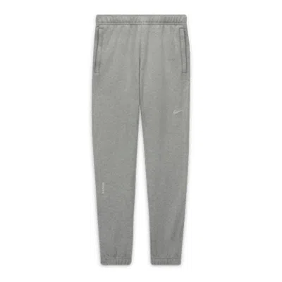 Nike X Nocta Drake Fleece Basketball Pants 'dark Grey' In Gray