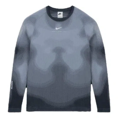 Nike X Nocta Drake Fw23 Nrg Knit Long Sleeve Top 'cobalt Bliss' In Blue