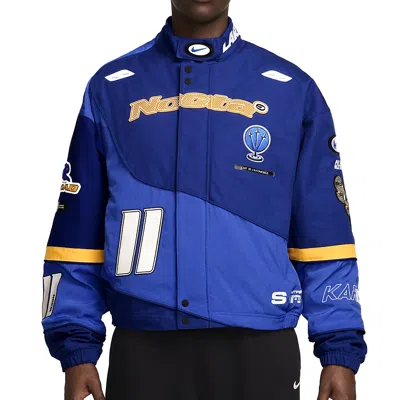 Nike X Nocta Drake L'art Racing Jacket 'deep Royal Blue'