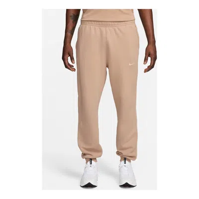 Nike X Nocta Drake Open-hem Sweatpants 'hemp' In Neutral