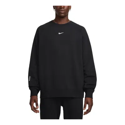 NIKE NIKE X NOCTA FLEECE CS CREWNECK SWEATSHIRT 'BLACK WHITE'