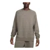 Nike X Nocta Fleece Cs Crewneck Sweatshirt 'olive Grey' In Gray