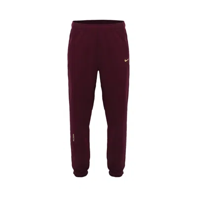 Pre-owned Nike X Nocta Fleece Cs Sweatpant Ec 'dark Beetroot' | Red | Men's Size Xxl