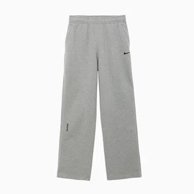 Nike X Nocta Fleece Pants Fz4675-063 In Gray