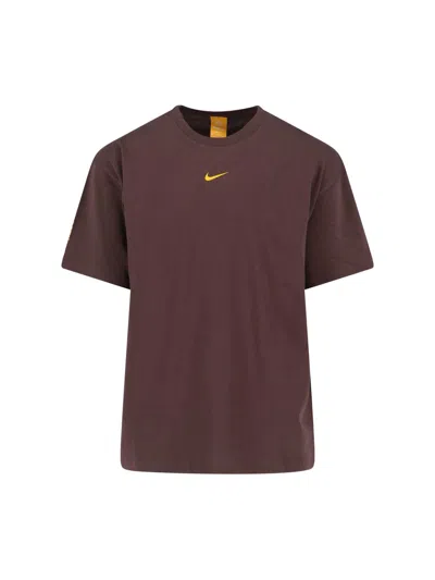 Nike X Nocta Logo T-shirt In Brown