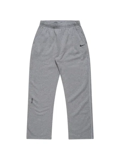 Nike X Nocta Logo Track Pants In Gray
