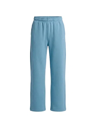 Nike X Nocta Logo-embroidered Track Pants In 블루