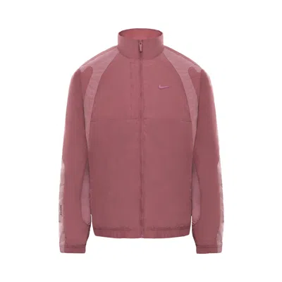 Pre-owned Nike X Nocta Northstar Nylon Track Jacket 'desert Berry' | Red | Men's Size S