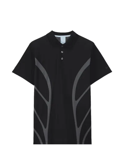 Nike X Nocta Print-detail Polo Shirt In Black