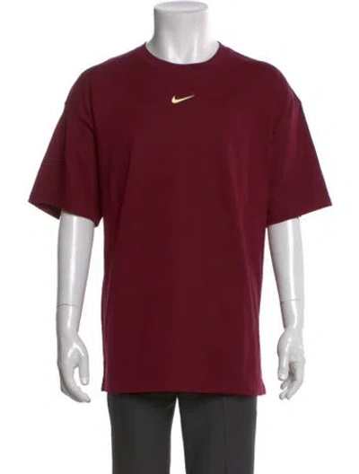 Pre-owned Nike X Nocta Short Sleeve Shirt In Burgundy