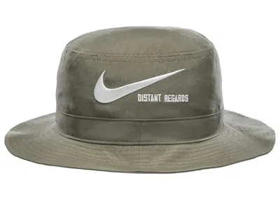 Pre-owned Nike X Nocta Souvenir Cactus Bucket Hat In Olive