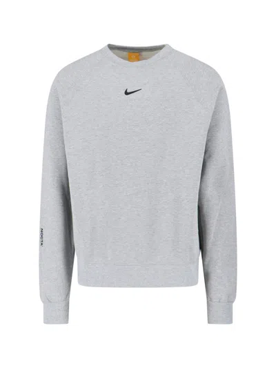 Nike X Nocta Sweatshirt Logo In Gray