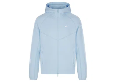 Pre-owned Nike X Nocta Tech Fleece Hoodie In Cobalt Blue Tint