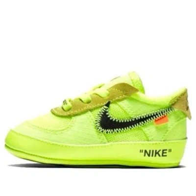 Nike X Off-white Air Force 1 Low Cb 'volt'