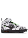 Nike Air Force 1 Mid Grim Reaper Sneakers In Black