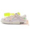 Nike X Off-white Dunk Low 'lot 12 Of 50' In Gray