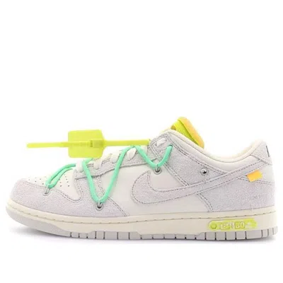 Nike X Off-white Dunk Low 'lot 14 Of 50' In Multi