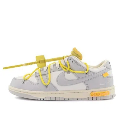 Nike X Off-white Dunk Low 'lot 29 Of 50' In Gray