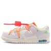 Nike X Off-white Dunk Low 'lot 31 Of 50' In Gray