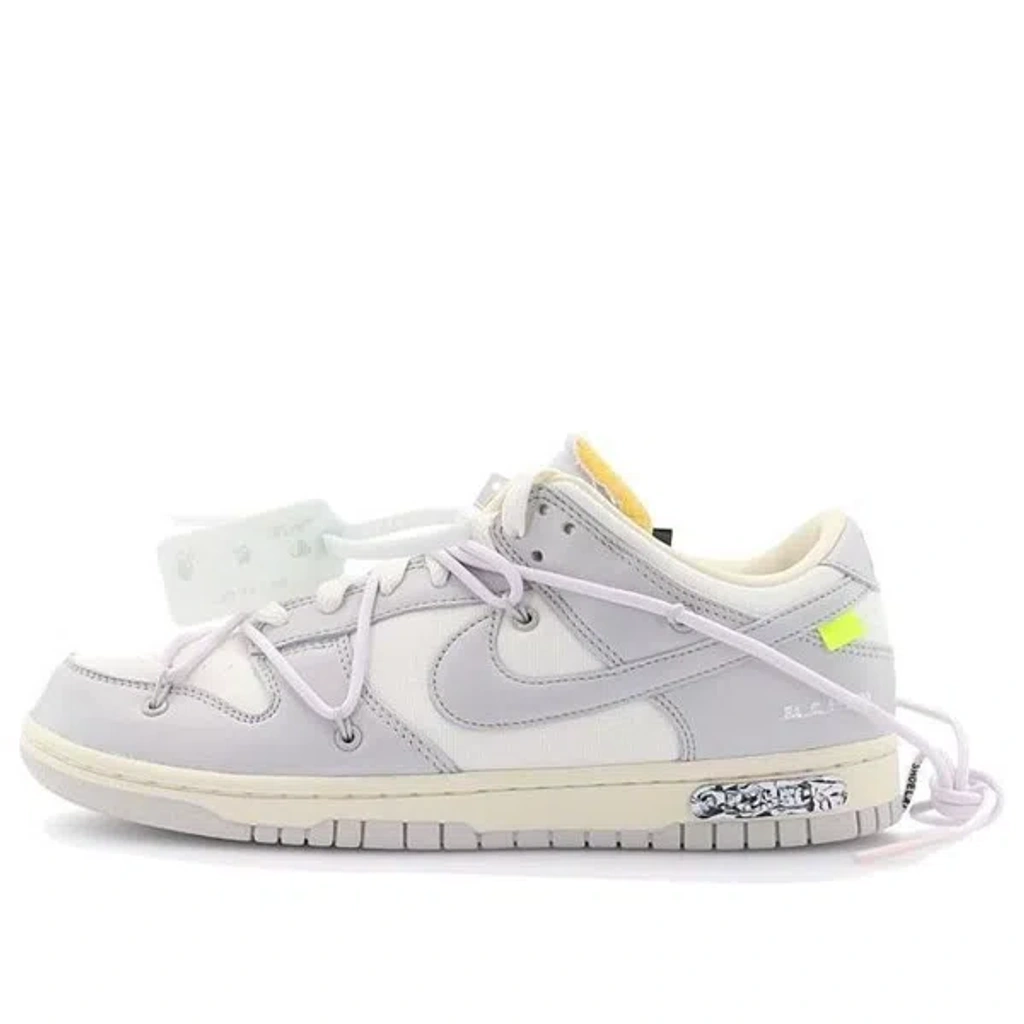 Nike X Off-white Dunk Low 'lot 49 Of 50' In Blue | ModeSens