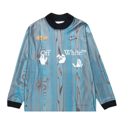 Pre-owned Nike X Off-white Jersey 'imperial Blue'