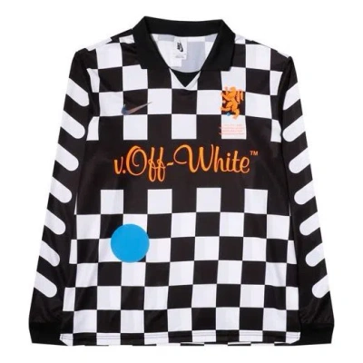 Nike X Off-white Mercurial Nrg Jersey 'black Total Orange' In Multi