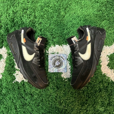 Pre-owned Nike X Off White Nike Air Max 90 X Off-white Black 2019 Shoes