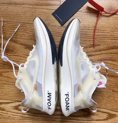 Pre-owned Nike X Off White Nike Off-white Zoom-fly (the Ten) Shoes