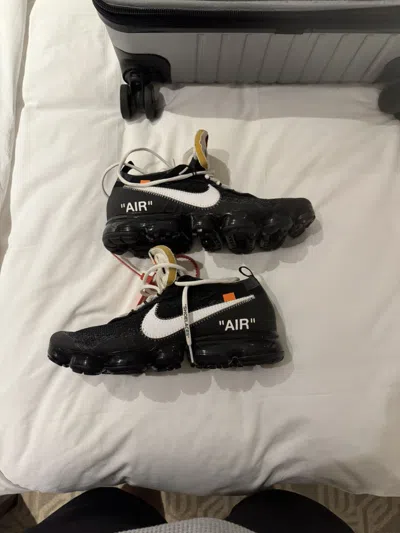 Pre-owned Nike X Off White Off-white X Vapormax ‘the Ten' Shoes In Black