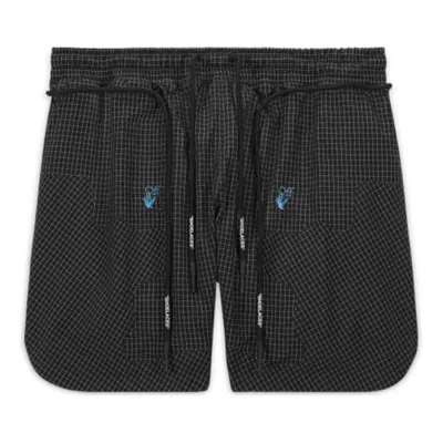 NIKE NIKE X OFF-WHITE WOVEN SHORTS ASIA SIZING 'BLACK'
