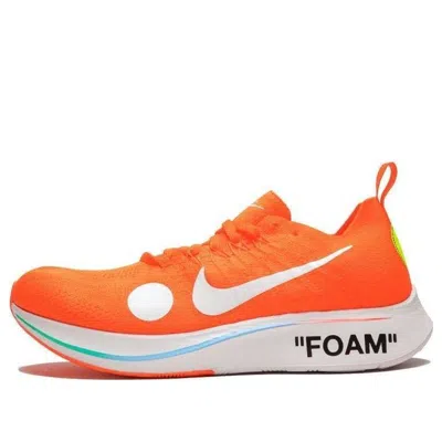 Nike X Off-white Zoom Fly Mercurial Flyknit 'total Orange'