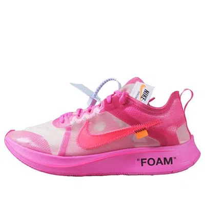 NIKE NIKE X OFF-WHITE ZOOM FLY SP 'TULIP PINK'