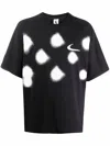 Nike Graphic-print Short-sleeve T-shirt In 黑色