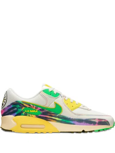 Nike X Oregon Ducks X The Grateful Dead Air Max 90 Low-top Sneakers In Multi