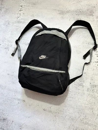 Pre-owned Nike X Outdoor Life Vintage Nike Backpack In Black