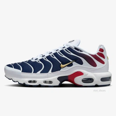 Pre-owned Nike X Paris Saint-germain Psg Air Max Tuned (fz4776-100) In White, Navy, Red