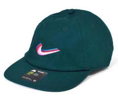Pre-owned Nike X Parra Cap In Forest Green