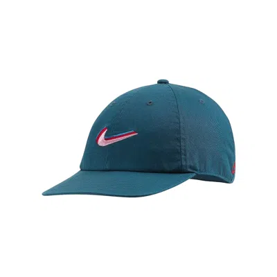 Pre-owned Nike X Parra Cap 'midnight Turquoise' In Green