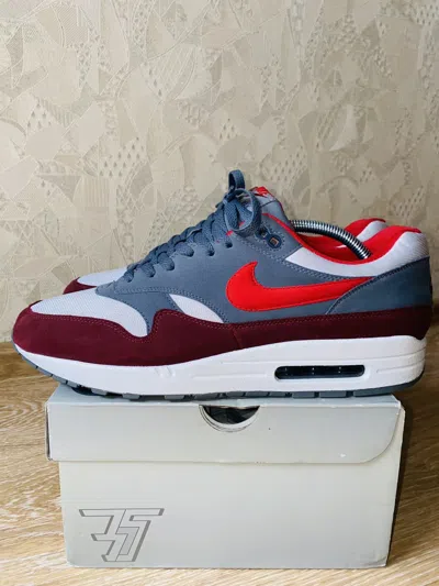 Pre-owned Nike X Parra Nikelab Air Max1 Acg Atmos Concepts Tn Clot Shoes In Red