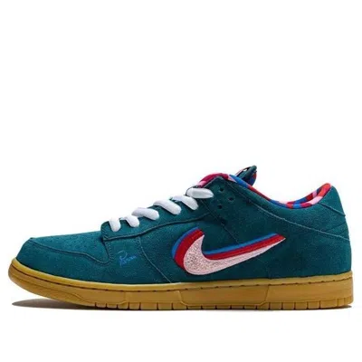 Nike X Parra Sb Dunk Low 'friends And Family' In Green