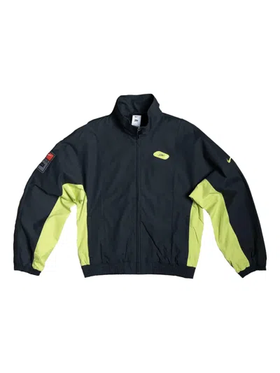 Nike X Patta Panelled Bomber Jacket In Black