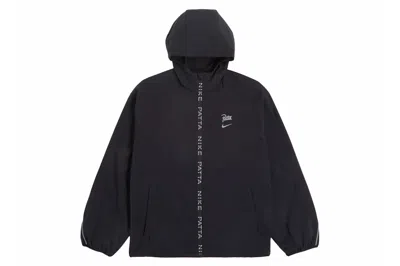 Pre-owned Nike X Patta Running Team Full-zip Jacket Black
