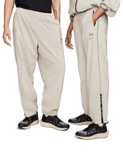 Nike X Patta Track Pants (asia Sizing) 'sanddrift' In Gray
