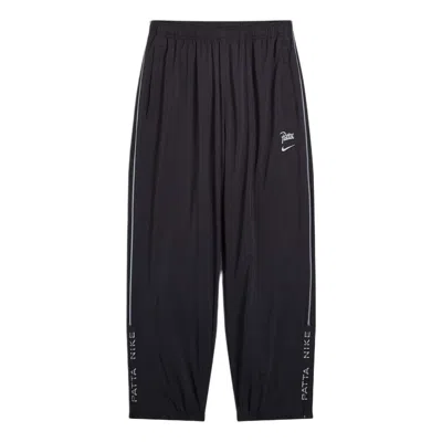 Nike X Patta Track Pants 'black' In Blue