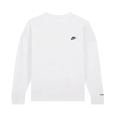 Pre-owned Nike X Peaceminusone G-dragon Long-sleeve T-shirt (asia Sizing) 'white'