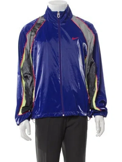 Pre-owned Nike X Project F.r.o.g Windbreaker In Blue