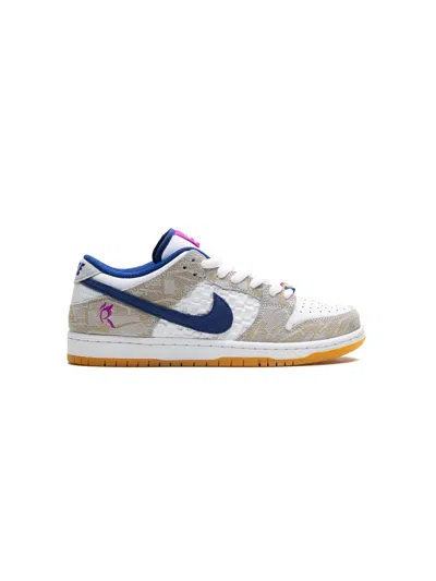Nike X Rayssa Leal Sb Dunk Sneakers In White