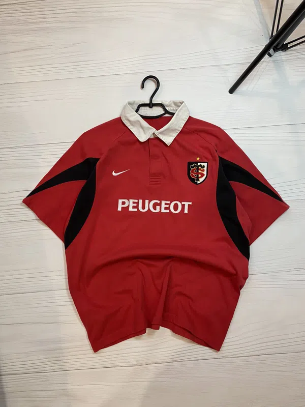Maillot Replica Extérieur USAP 25/26 Perpignan Rouge et jaune ADIDAS